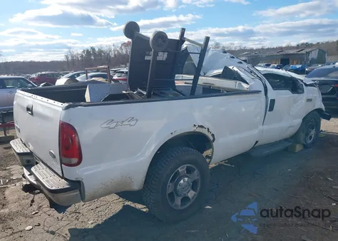 2006 Ford F-250 Xl/Xlt из США, поврежденный, VIN 1FTNF21596EB43339